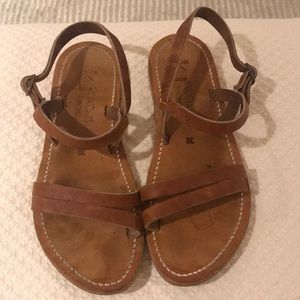 K Jacques Tan Sandals